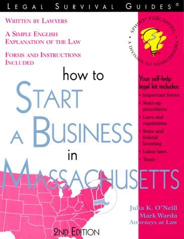 Cover for How to start a business in Massachusetts