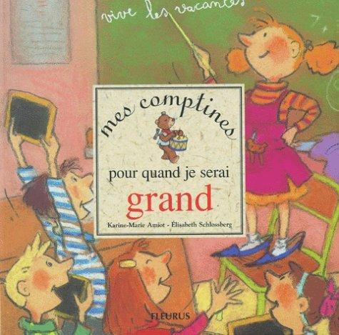 Cover for Mes comptines pour quand je serai grand