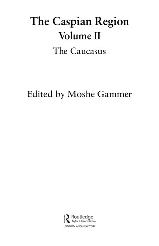 Cover for The Caspian region