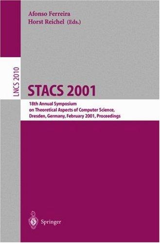 Cover for STACS 2001