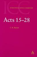 Cover for Acts 15-28