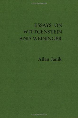 Cover for Essays on Wittgenstein and Weininger