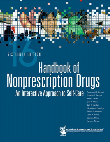 Cover for Handbook of nonprescription drugs