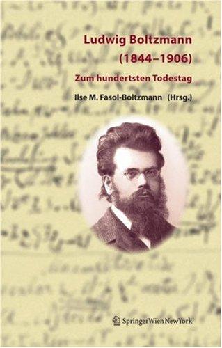 Cover for Ludwig Boltzmann (1844-1906)