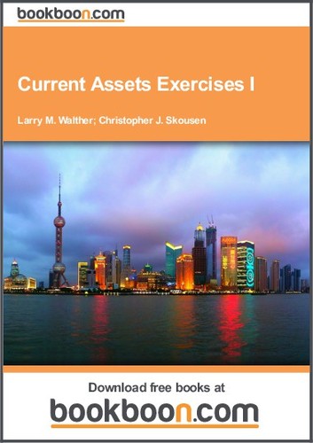 Cover for Current Assets Exercises I