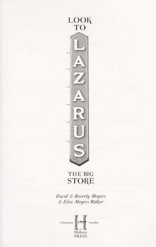 Cover for Look to Lazarus