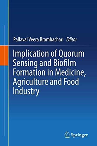 Cover for Implication of Quorum Sensing and Biofilm Formation in Medicine, Agriculture and Food Industry