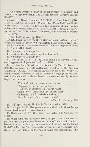 Cover for Chicago and the American literary imagination, 1880-1920