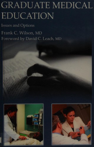 Cover for Graduate medical education