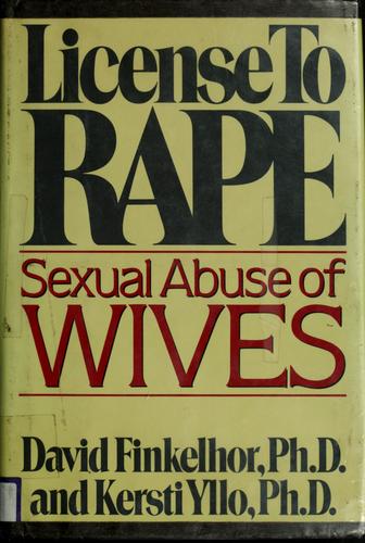Cover for License to rape
