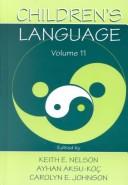 Cover for Children's Language: Volume 11