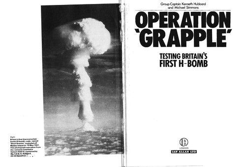 Cover for Operation 'Grapple'