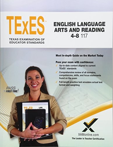 Cover for 2017 TExES English Language Arts and Reading 4-8