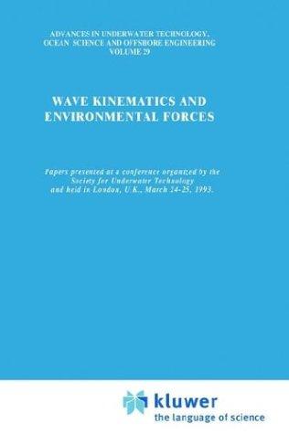 Cover for Wave kinematics and environmental forces