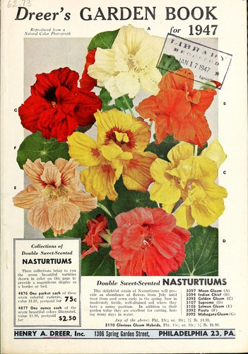 Cover for Dreer's garden book for 1947