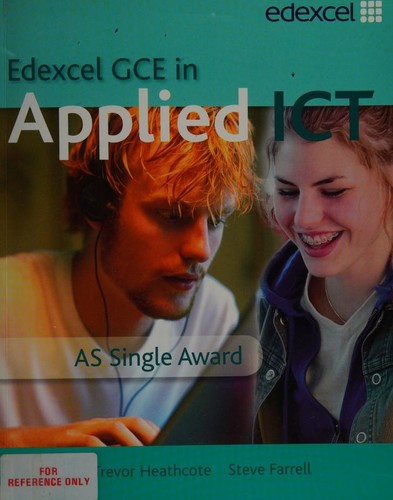Cover for Gce in Applied Ict As Students Book