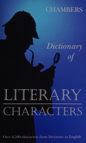 Cover for Dictionary of literary characters.