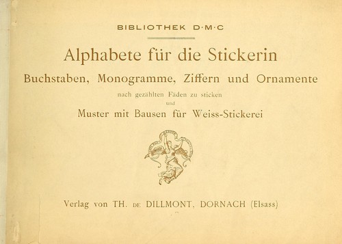 Cover for Alphabete für die Stickerin