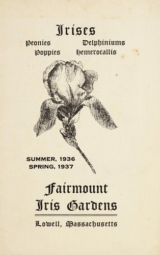 Cover for Irises, peonies, poppies, delphiniums, hemerocallis