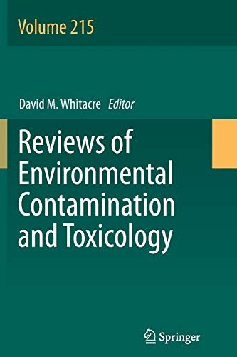 Cover for Reviews of Environmental Contamination and Toxicology