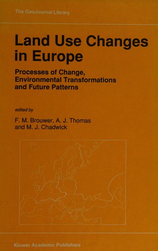 Cover for Land use changes in Europe