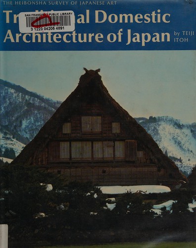 Cover for Traditional domestic architecture of Japan