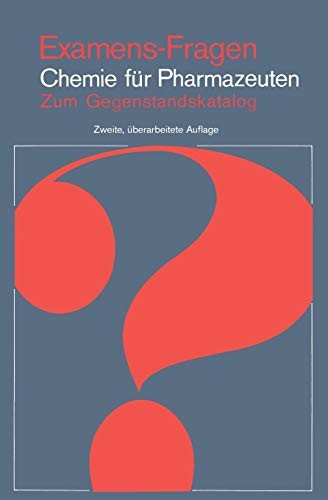 Cover for Examens-Fragen Chemie Für Pharmazeuten