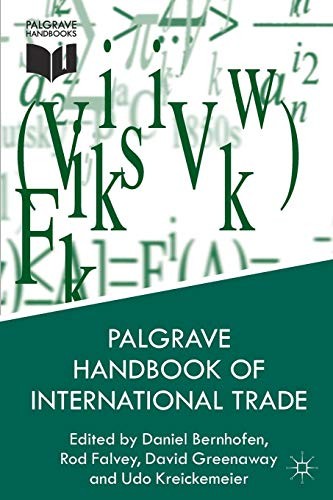 Cover for Palgrave Handbook of International Trade