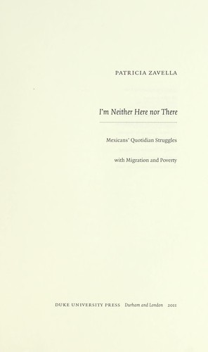 Cover for I'm neither here nor there
