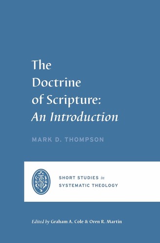 Cover for Doctrine of Scripture
