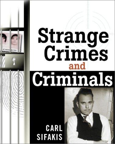 Cover for Strange Crimes and Criminals