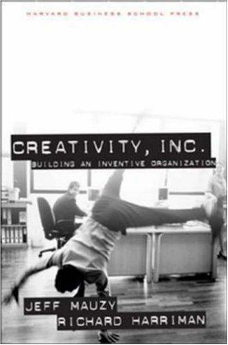 Cover for Creativity Inc.