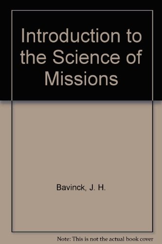 Cover for Introduction to the Science of Missions