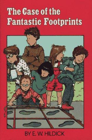 Cover for The case of the fantastic footprints
