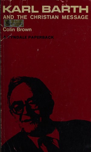 Cover for Karl Barth and the Christian message.