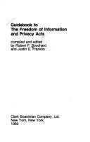 Cover for Guidebook to the Freedom of Information and Privacy acts