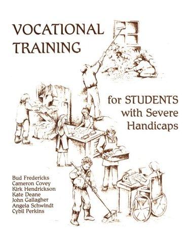 Cover for Vocational training for students with severe handicaps