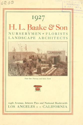 Cover for Catalog and garden guide