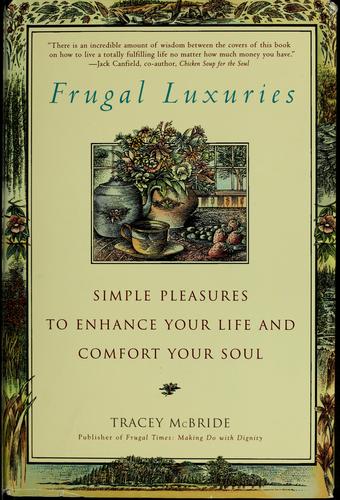 Cover for Frugal luxuries