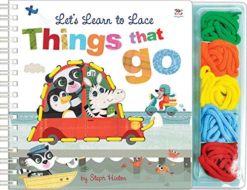 Cover for Learn to Lace Things That Go