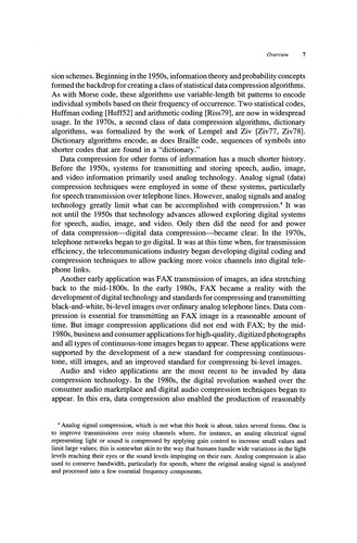 Cover for Data Compression in Digital Systems