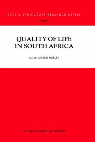 Cover for Quality of life in South Africa