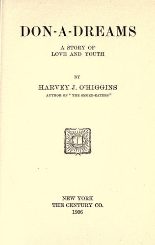 Cover for Don-a-dreams