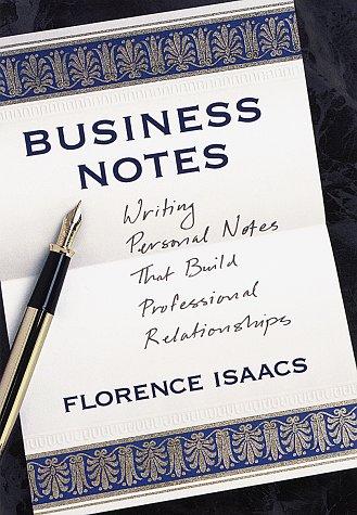 Cover for Business notes