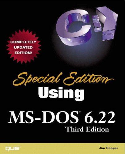 Cover for Special Edition Using MS-DOS 6.22 (3rd Edition)