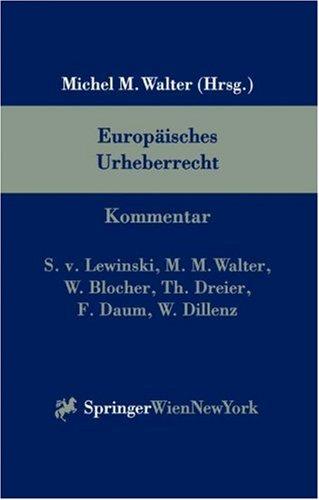 Cover for Europäisches Urheberrecht