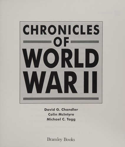 Cover for Chronicles of World War II