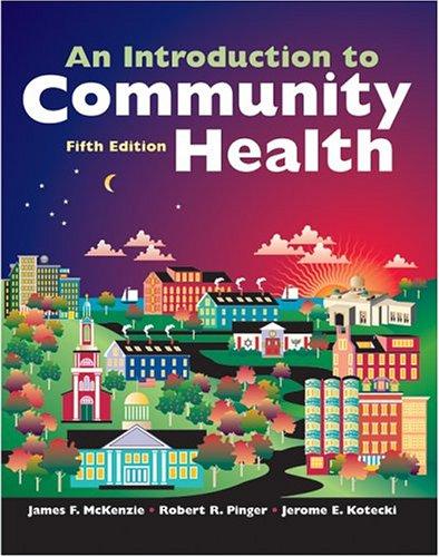 Cover for An Introduction to Community Health