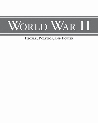 Cover for World War II