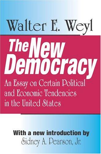 Cover for The new democracy